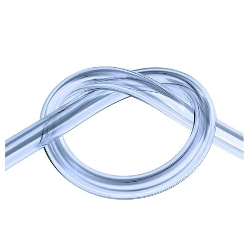 ID 18mm x OD 20mm PVC Schlauch Transparent 2 Meter Länge, Wasserschlauch, Luftschlauch von Generisch