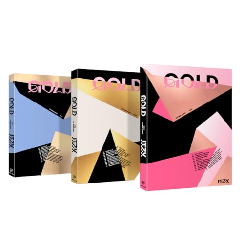 IT'ZY - 9th Mini Album [GOLD] Photobook Standard Random Version + [Vorbestellung Fotokarten, Strap Bracelet] von Generisch
