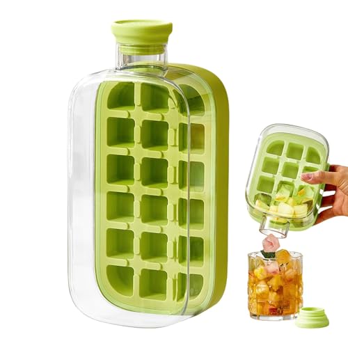 Ice Bottle Cup | 800 Ml ICES Cubes Bottle | Eiswürfel Flasche mit Deckel und Behälter | Eiswürfelflasche Eingebauter Strohhalmschlitz für Gefrierschrank | ICES Tray Flasche zur Kalter Getränke Ice Bottle Cup | 800 Ml ICES Cubes Bottle | Eiswürfel Flasche mit Deckel und Behälter | Eiswürfelflasche Eingebauter Strohhalmschlitz für Gefrierschrank | ICES Tray Flasche zur Kalter Getränke von Generisch