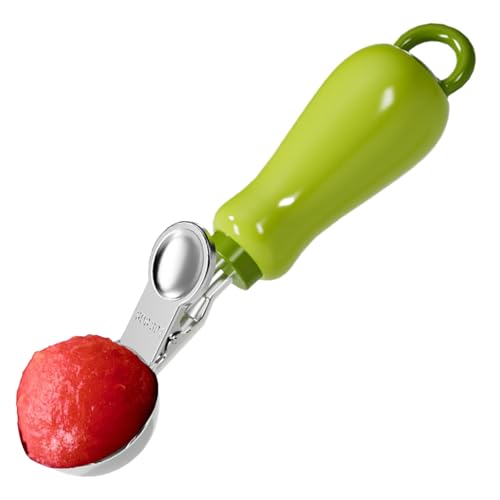 Ice Cream Scoops, Reboundable Cookie Scoops for Baking, Hangable Kitchen Gadget Dispenser, Durable Serving Tool Daily Use in Restaurants, Buffets, Bakeries, and Family Gatherings von Generisch