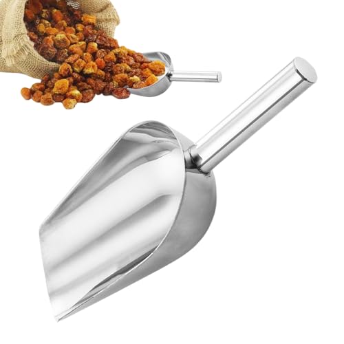 Ice Scoop - kleine Edelstahl -Eisschaufel, Lebensmittelschaufel, Metallmehl Süßigkeiten süße Schaufeln für Buffet - Multifunktionales Eisschaufel -Futterschaufel, Kaffeebohnen Mehlschaufel, getrocknet Ice Scoop - kleine Edelstahl -Eisschaufel, Lebensmittelschaufel, Metallmehl Süßigkeiten süße Schaufeln für Buffet - Multifunktionales Eisschaufel -Futterschaufel, Kaffeebohnen Mehlschaufel, getrocknet von Generisch