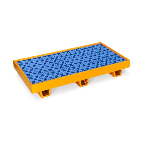 Industrielle Spill Containment Palette mit Ablauf – Gabelstapler-freundliche Öltrommel-Aufbewahrungsschale, hohe Tragfähigkeit, langlebiges modulares Design, 125,2 cm, orange Spill Kit Lösung Industrielle Spill Containment Palette mit Ablauf – Gabelstapler-freundliche Öltrommel-Aufbewahrungsschale, hohe Tragfähigkeit, langlebiges modulares Design, 125,2 cm, orange Spill Kit Lösung von Generisch