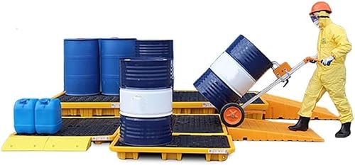 Industrielle Spill Containment Plattform, auslaufsichere Kunststoff-Palettenschale für sicheres Chemikalien- und Flüssigkeitsmanagement Industrielle Spill Containment Plattform, auslaufsichere Kunststoff-Palettenschale für sicheres Chemikalien- und Flüssigkeitsmanagement von Generisch