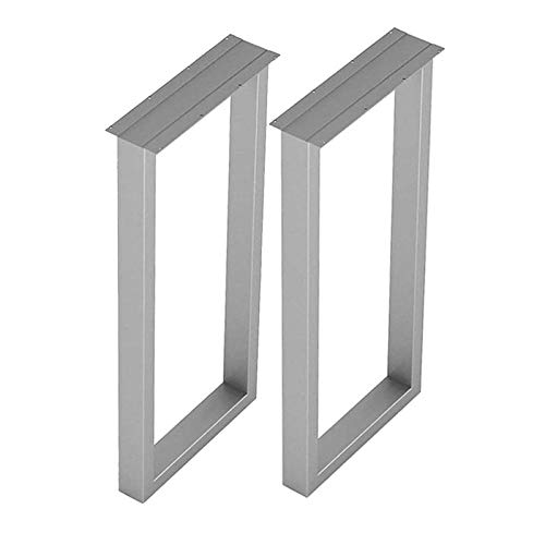 Industrielle Tischbeine, Metall-Tischgestell in Schwarz, Gold, Silber, Esstischfuß, Tischschlittschuhe, stabiler Metallständer für Bartisch oder Esszimmermöbel, 2 Stück Industrielle Tischbeine, Metall-Tischgestell in Schwarz, Gold, Silber, Esstischfuß, Tischschlittschuhe, stabiler Metallständer für Bartisch oder Esszimmermöbel, 2 Stück von Generisch