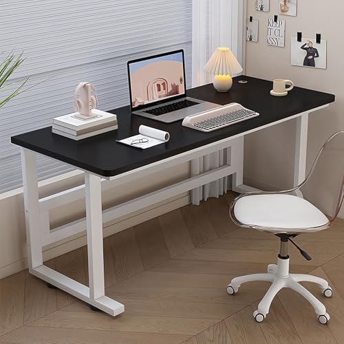 Industrieller moderner Computertisch, einfacher Schreibtisch aus Metall und Holz, PC-Laptop, Chefschreibtisch für Zuhause, Büro, Studium, Gaming, Schreiben Industrieller moderner Computertisch, einfacher Schreibtisch aus Metall und Holz, PC-Laptop, Chefschreibtisch für Zuhause, Büro, Studium, Gaming, Schreiben von Generisch