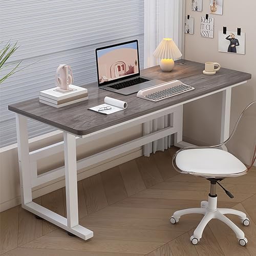 Industrieller moderner Computertisch, einfacher Schreibtisch aus Metall und Holz, für PC, Laptop, Chefschreibtisch für Zuhause, Büro, Studium, Gaming, Schreiben Industrieller moderner Computertisch, einfacher Schreibtisch aus Metall und Holz, für PC, Laptop, Chefschreibtisch für Zuhause, Büro, Studium, Gaming, Schreiben von Generisch