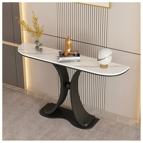 Industrieller schmaler Konsolentisch für den Eingangsbereich, perfekt hinter dem Couchtisch für Wohnzimmer und Flur Industrieller schmaler Konsolentisch für den Eingangsbereich, perfekt hinter dem Couchtisch für Wohnzimmer und Flur von Generisch