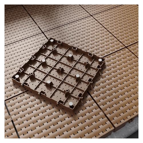 Ineinandergreifende Terrassenfliesen mit rutschfester Oberfläche, einfacher Schnappverschluss, wasserdichter Bodenbelag für Terrasse, Pool, Balkon, Hinterhof Ineinandergreifende Terrassenfliesen mit rutschfester Oberfläche, einfacher Schnappverschluss, wasserdichter Bodenbelag für Terrasse, Pool, Balkon, Hinterhof von Generisch