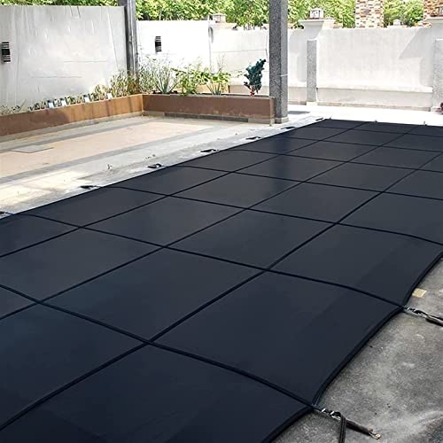 Inground Pool Abdeckung Winter mit Befestigungssets, langlebige wiederverwendbare Sicherheitsabdeckung für Holzdeck, Beton, Hotel und Hinterhof von Generisch