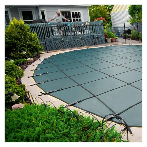 Inground Pool Sicherheitsabdeckung mit Installations-Hardware für Kinder- und Haustierschutz von Generisch
