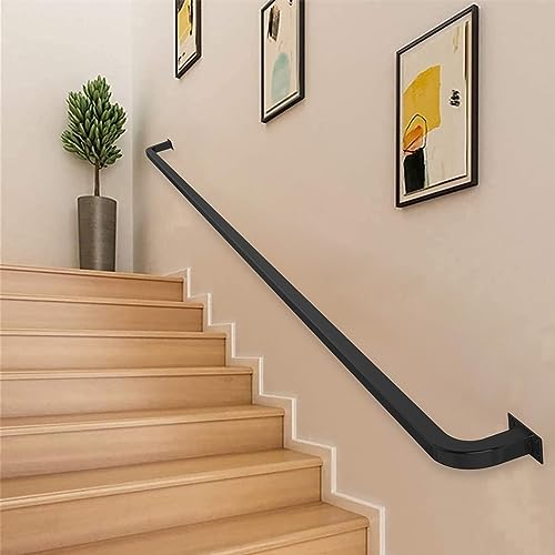 Innentreppe Wandhalterung Treppengeländer Moderne Schmiedeeisen Handläufe(20ft/600cm) von Generisch