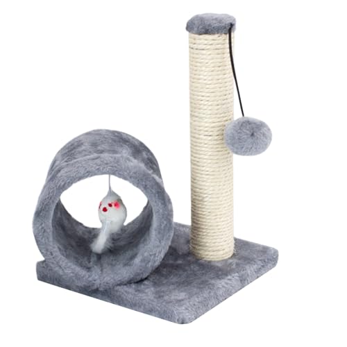 Interactive Cat Scratching Post, Sisal Kitten Scratch Pillar, 11.81x7.85x7.87 Inches Pet Scratch Elevated Design for Climbing, Exercise, Burrowing, Stress Relieved, and Play Interactive Cat Scratching Post, Sisal Kitten Scratch Pillar, 11.81x7.85x7.87 Inches Pet Scratch Elevated Design for Climbing, Exercise, Burrowing, Stress Relieved, and Play von Generisch