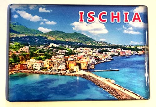 Ischia, Reiseandenken, Souvenir-Kühlschrankmagnet Fridge Magnet 2911 von Generisch