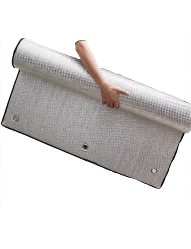 Isolierte Gefrierschrankabdeckung – Refleive Thermofolie für einfache Installation, Sichtschutzfolie für Faories & Supermärkte, Blockiert Wärme, 260 x 100 cm Isolationslösung von Generisch