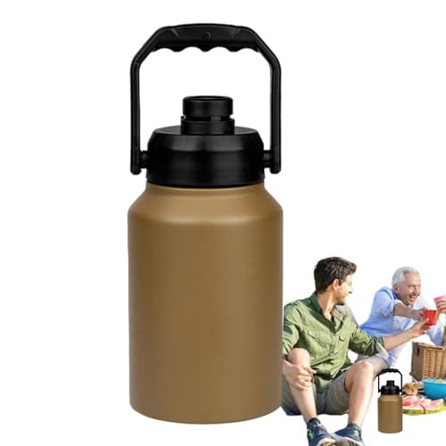 Isolierter Eiskübel - 2 Liter Eisbehälter Mit Griff Für Camping Und Outdoor | Tragbare Flasche Für Camping Picknick Pool Garten Freizeit Isolierter Eiskübel - 2 Liter Eisbehälter Mit Griff Für Camping Und Outdoor | Tragbare Flasche Für Camping Picknick Pool Garten Freizeit von Generisch