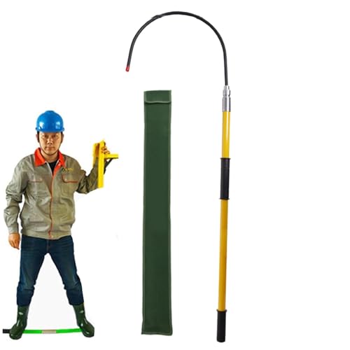 Isolierter Rettungshaken, professionelles Anti-Elektro-Werkzeug für Hochspannungssicherheit in Feuer und elektrischen Notfällen Isolierter Rettungshaken, professionelles Anti-Elektro-Werkzeug für Hochspannungssicherheit in Feuer und elektrischen Notfällen von Generisch