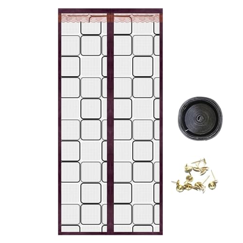 Isolierter Türvorhang – Thermo-Blockout-Vorhang mit Magnetverschluss, Kaltluftschutz, winterfeste Energiebarriere für Terrasse, winddichte Abdeckung für Balkon, Wärmespeicherfolie Isolierter Türvorhang – Thermo-Blockout-Vorhang mit Magnetverschluss, Kaltluftschutz, winterfeste Energiebarriere für Terrasse, winddichte Abdeckung für Balkon, Wärmespeicherfolie von Generisch