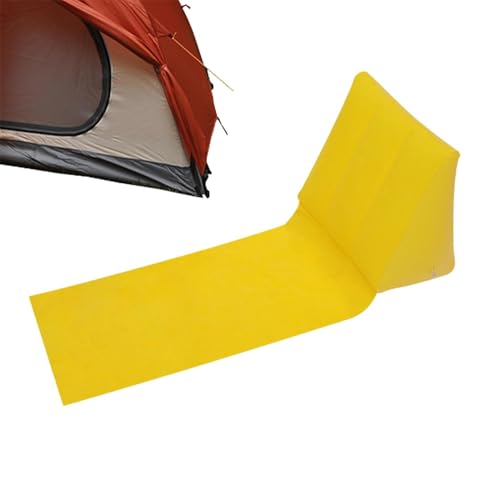 Isomatte - Aufblasbare Strandmatte für den Außenbereich mit dreieckiger Form | Sonnenbad Kissen Beflockung Strandkissen tragbares Reisecamping Isomatte - Aufblasbare Strandmatte für den Außenbereich mit dreieckiger Form | Sonnenbad Kissen Beflockung Strandkissen tragbares Reisecamping von Generisch