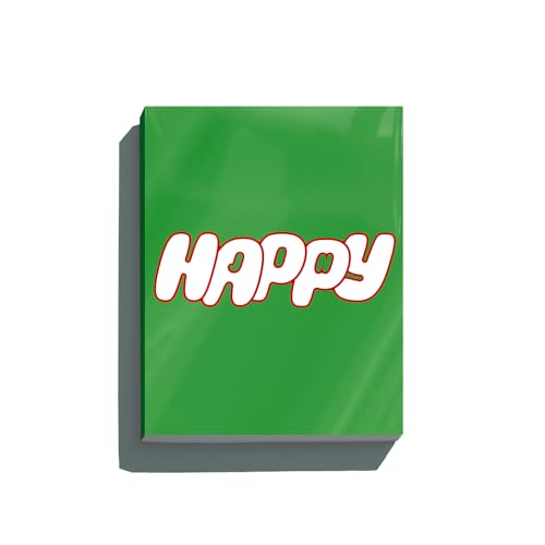 Generisch - JIN 2nd Solo album [HAPPY] (Standard ver, IMAGINE ver) (No POB) - Album - 22 x 16 x 1 cm - Grün von Generisch