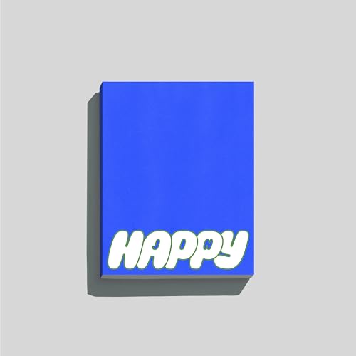 JIN Solo Album [Happy] Photobook Blue Navigate Version + [Extra Photocards] von Generisch