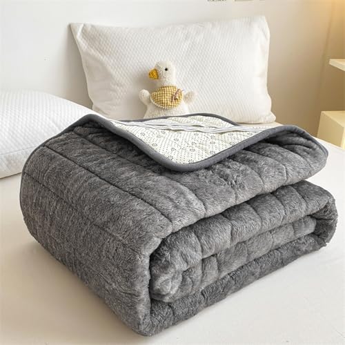 Japanische Bodenmatratze, Futon-Matratze, faltbare und tragbare Bodenliege, Doppelbett, aufrollbare Matratzenauflage, weich, schmerzlindernd und atmungsaktiv von Generisch