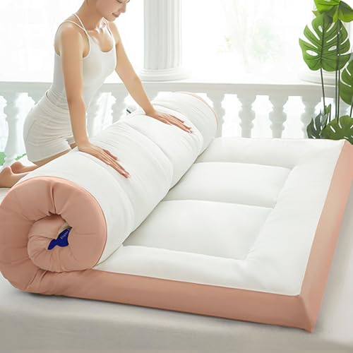 Japanische Bodenmatratze, Futon-Matratze, tragbare Isomatte für Camping-Sofa, Doppelbett, Queen-Size-Bett, von Generisch
