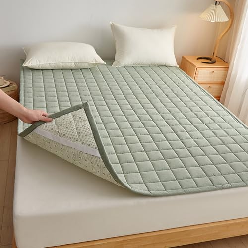 Japanische Futon-Matratze, Bodenmatratze, extra dicke, flauschige Boden-Futon-Matratze, Gästebett, Campingmatratze für Erwachsene von Generisch