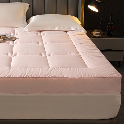 Japanische Futon-Matratze, extra dicker, flauschiger Boden-Futon – tragbare Campingmatratze für weiche Schmerzlinderung und atmungsaktiven Komfort von Generisch