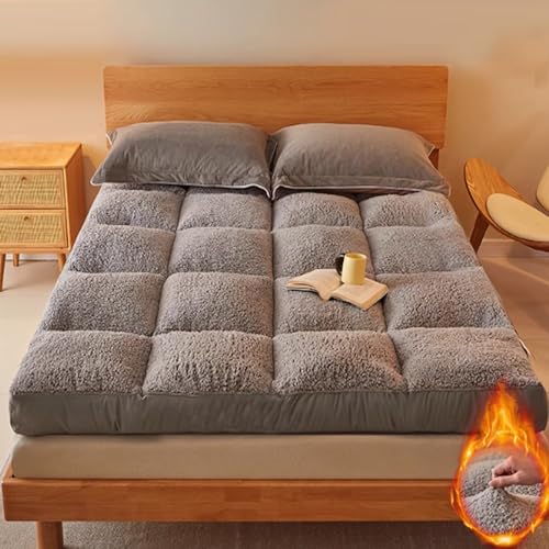 Japanische Futon-Matratze in voller Größe, tragbar, faltbares Design für Schlafsäle und kleine Räume, Winterkomfort, Doppel-Futonbett, platzsparende Lösung für Studenten Japanische Futon-Matratze in voller Größe, tragbar, faltbares Design für Schlafsäle und kleine Räume, Winterkomfort, Doppel-Futonbett, platzsparende Lösung für Studenten von Generisch