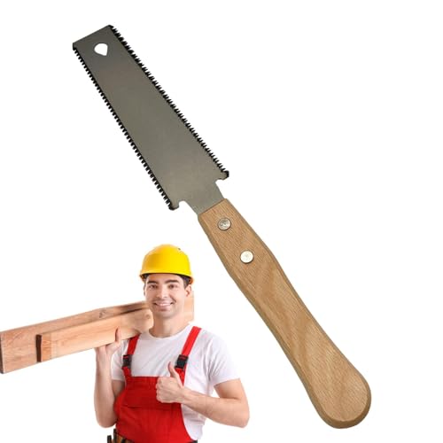 Japanische Handsäge - Japanische Holzbearbeitungssäge | Handsäge Holzbearbeitungswerkzeug Doppelkante | Holzsäge Glatt Feinschnitt Leichte Japanische Zugsäge zum Trimmen, Tischlerei, Projekte Japanische Handsäge - Japanische Holzbearbeitungssäge | Handsäge Holzbearbeitungswerkzeug Doppelkante | Holzsäge Glatt Feinschnitt Leichte Japanische Zugsäge zum Trimmen, Tischlerei, Projekte von Generisch