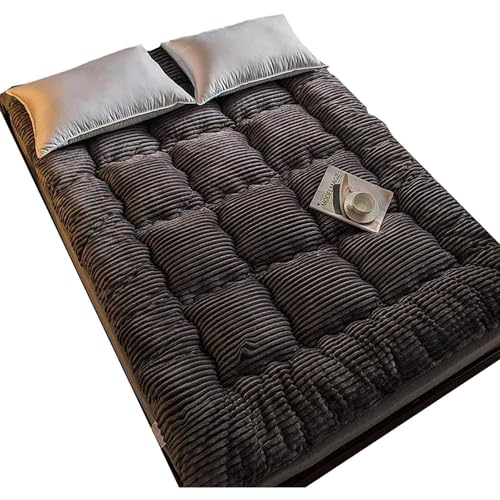 Japanische Klappmatratze – Doppel-Futon, dicke Kissen-Bodenmatte, atmungsaktiv, tragbares Bett für Zuhause und Wohnheim, 120 x 200 cm, bequeme Schlaflösung Japanische Klappmatratze – Doppel-Futon, dicke Kissen-Bodenmatte, atmungsaktiv, tragbares Bett für Zuhause und Wohnheim, 120 x 200 cm, bequeme Schlaflösung von Generisch