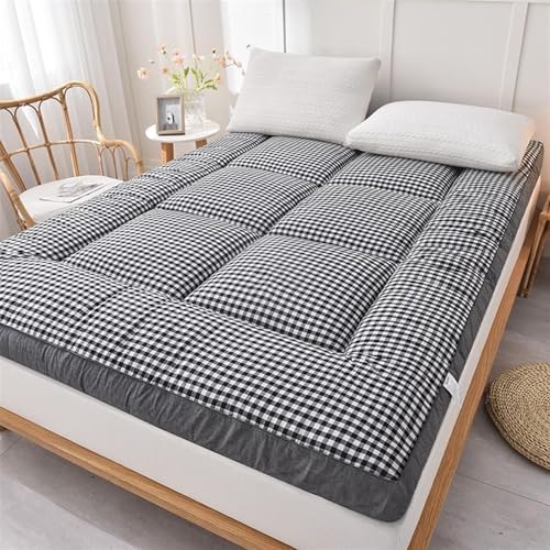 Japanische Tatami-Futon-Matratze, aufrollbar, Kingsize, faltbar, druckentlastend, atmungsaktiv, ideal für Schlafsaal für Jungen und Mädchen von Generisch