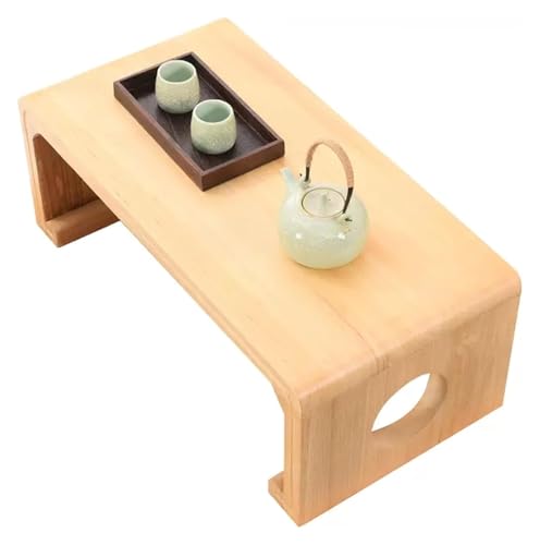 Japanischer Retro-Klapptisch aus Holz, Couchtisch, Mehrzweck-Tisch für Frühstück und Tee, 70 x 40 x 30 cm, flaches Design Japanischer Retro-Klapptisch aus Holz, Couchtisch, Mehrzweck-Tisch für Frühstück und Tee, 70 x 40 x 30 cm, flaches Design von Generisch