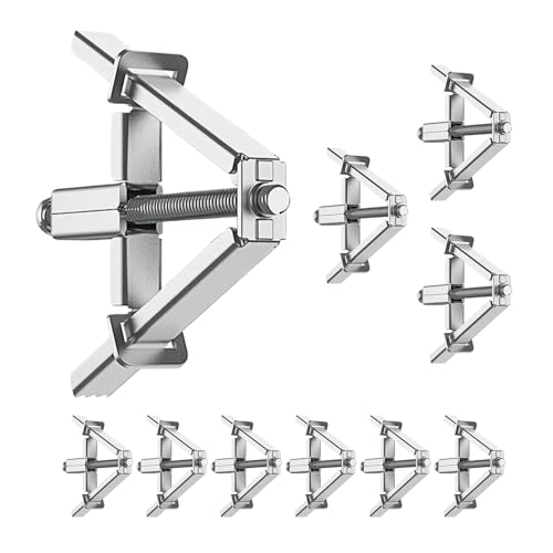 Junction Box Reparatur Tool,10 Stücke Steckdoseneinsatz Reparatur Set - 86/118 Typ Halterung Instandhaltung Für Bauprojekte Mechaniker Elektriker von Generisch