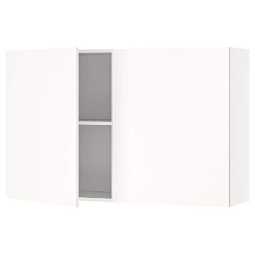 KNOXHULT Hängeschrank mit Türen, 120x75 cm, Weiß von Generisch