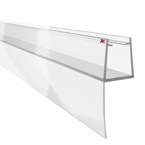 KRAUS Premium Duschdichtung DD-29 Duschtürdichtung für 8-10mm Glasstärke à 2000mm in transparenter Optik Duschdichtungen für Duschtüren & Duschkabinen Dichtungen vom Experten von K Kraus Glasbeschläge