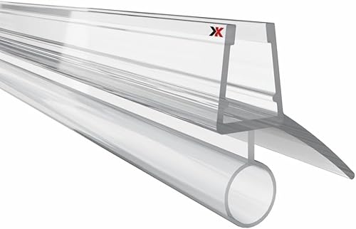 KRAUS Premium Duschdichtung DD-13 Duschtürdichtung für 6-8mm Glasstärke à 1000mm in transparenter Optik Duschdichtungen für Duschtüren & Duschkabinen Dichtungen vom Experten von K Kraus Glasbeschläge