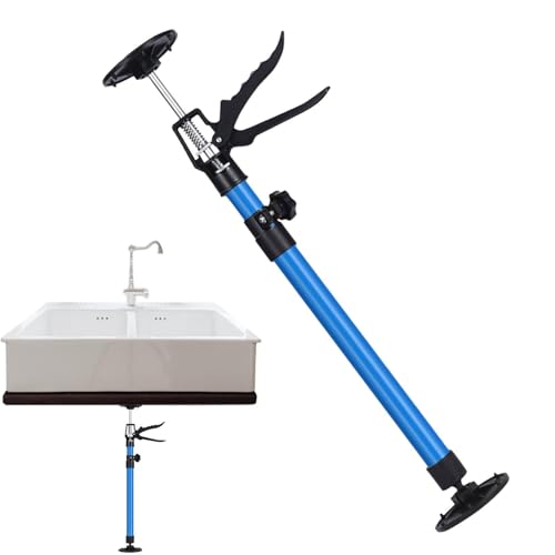 Kabinett Jack Stand - Teleskop -Stützstange | Installation Der Wandschränke Unterstützt Buchsen Mit Teleskopstangen | Ideal Zum Anheben Und Halten Von Ständern Einstellungen Zwischen 30 Und 59 Cm Und von Generisch