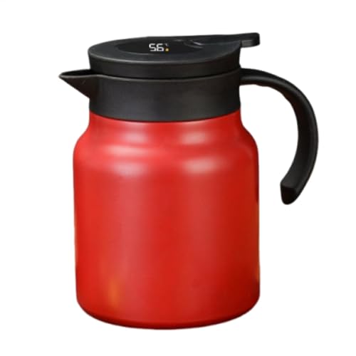 Kaffeekaraffe - Isolierte Teekanne | Kaffeekanne | Kaffeespender | 1L große Thermo-Kaffeekaraffe | Kaffeekanne | Heißwasserkrug mit großer Kapazität | Getränkespender Vakuum-Kaffee Ca Kaffeekaraffe - Isolierte Teekanne | Kaffeekanne | Kaffeespender | 1L große Thermo-Kaffeekaraffe | Kaffeekanne | Heißwasserkrug mit großer Kapazität | Getränkespender Vakuum-Kaffee Ca von Generisch