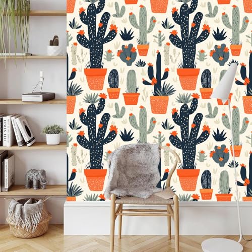 Kakteen Blumen Klebefolien Abziehen und Aufkleben Tapete Matt Verdicken Wasserdicht Pflanzen Töpfe Selbstklebende Wandaufkleber Möbelaufkleber für Schlafzimmer Küchen Wohnzimmer Wohndeko 0.4x10 M Kakteen Blumen Klebefolien Abziehen und Aufkleben Tapete Matt Verdicken Wasserdicht Pflanzen Töpfe Selbstklebende Wandaufkleber Möbelaufkleber für Schlafzimmer Küchen Wohnzimmer Wohndeko 0.4x10 M von Generisch