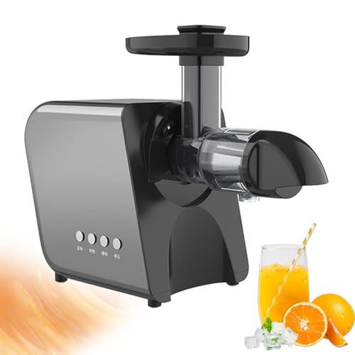 Kaltpress-Entsafter mit Soft- & Hard-Modi, hohe Saftausbeute, 3-stufige Filtration, leiser Betrieb, leicht zu reinigen für gesundes Entsaften zu Hause von Generisch