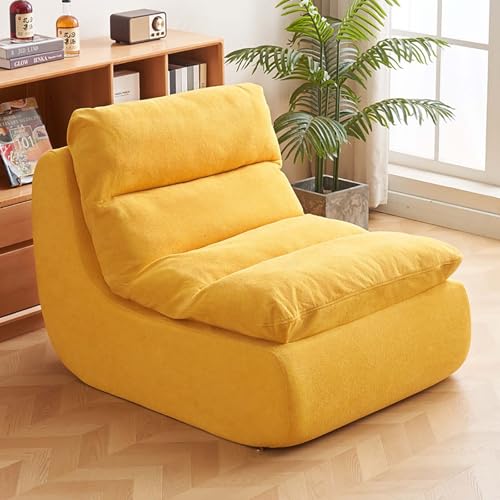 Kaminsessel, komprimiertes Lazy Sofa Sitzsack-Stuhl, abnehmbares kleines Sofa für Wohnzimmer, modernes Design mit Pedal Kaminsessel, komprimiertes Lazy Sofa Sitzsack-Stuhl, abnehmbares kleines Sofa für Wohnzimmer, modernes Design mit Pedal von Generisch