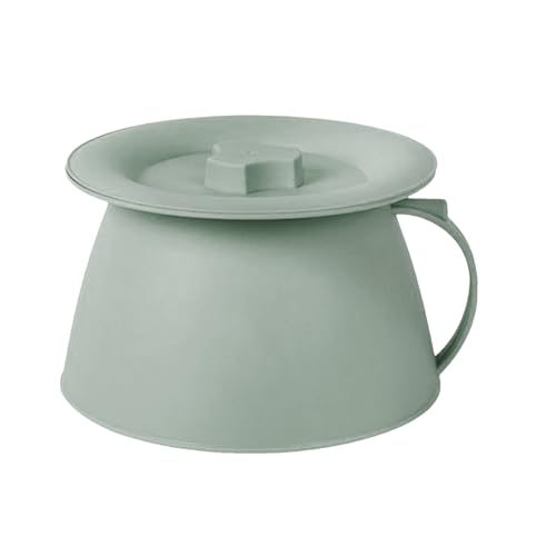Kammertopf – 1,5 l tragbares Urin-Töpfchen mit Deckel, Camping-WC-Eimer, Reise-Urin-Töpfchen-Eimer für Camping, ältere Patienten, Krankenhaus, Kinder, Teenager, Frauen, Männer, Familie, Outdoor Kammertopf – 1,5 l tragbares Urin-Töpfchen mit Deckel, Camping-WC-Eimer, Reise-Urin-Töpfchen-Eimer für Camping, ältere Patienten, Krankenhaus, Kinder, Teenager, Frauen, Männer, Familie, Outdoor von Generisch
