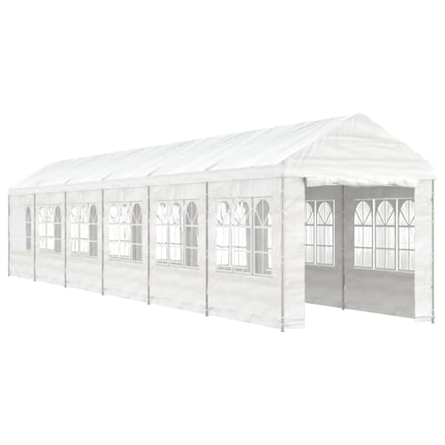 Kangqiling Pavillon mit Dach 13,38 x 2,28 x 2,69 m aus Polyethylen, 3155482 von Generisch