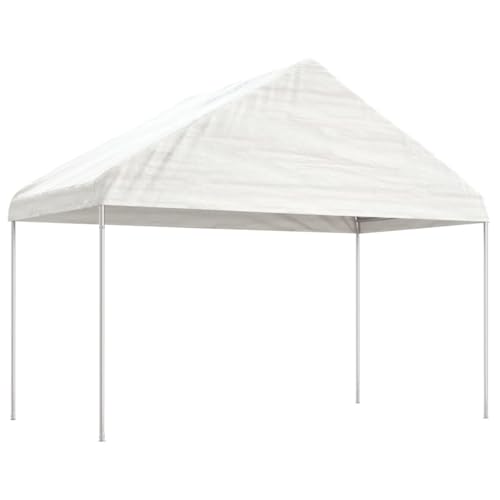 Kangqiling Pavillon mit Dach 20,07 x 4,08 x 3,22 m aus Polyethylen, 3155517 von Generisch