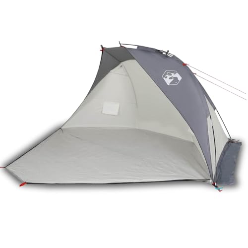 Kangqiling Strandkorb Grau 268 x 223 x 125 cm aus Polyester 185T, Grau, 94408 von Generisch