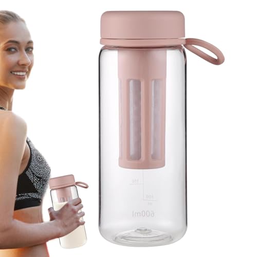 Kanne für kaltes Bier – Kaltes Bierglas für Tee, tragbare Küchenzubehör für Wandern, Fitnessstudio, Fitness, Camping, Outdoor-Sportarten | Kaffeeflasche mit Waage von Generisch