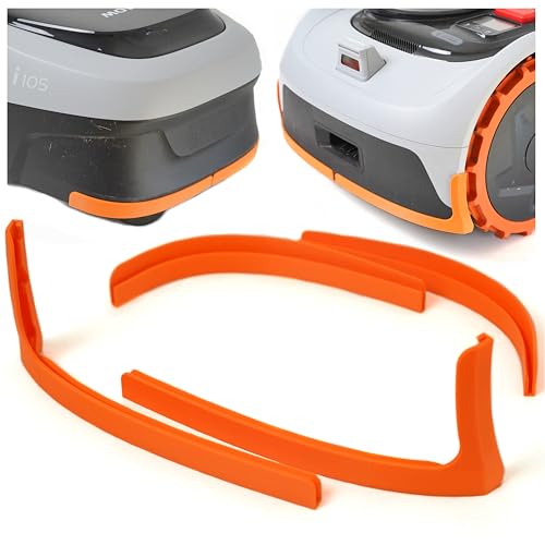 Kantenschutz passend für Segway Navimow i105e, i108e, Bumper, Protector für Mähroboter, NEU DE (Orange, für i105e/i108e) von Generisch