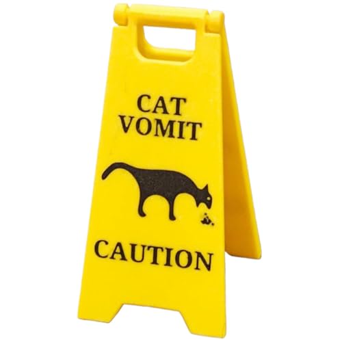 Katzen-Erbrochenes-Nassboden-Schild, Katzen-Erbrochenes-Warnschild | 4-Zoll-Schild Vorsicht vor nassem Boden“,gedrucktes Warnschild für Erbrochenes,dekorative Bodenschilder für Erbrochenes Katzen-Erbrochenes-Nassboden-Schild, Katzen-Erbrochenes-Warnschild | 4-Zoll-Schild Vorsicht vor nassem Boden“,gedrucktes Warnschild für Erbrochenes,dekorative Bodenschilder für Erbrochenes von Generisch