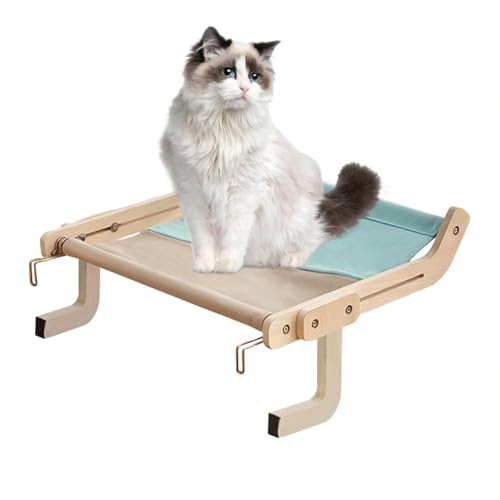 Katzen-Fensterstange – verstellbare Kätzchen-Hängematte, Fenster-Katzen-Hängematte | Katzen-Fenstersitz-Hängematte für Katzen für Fensterbank, Nachttisch, Schublade und Schrank, 47 x 38 x 21 cm Katzen-Fensterstange – verstellbare Kätzchen-Hängematte, Fenster-Katzen-Hängematte | Katzen-Fenstersitz-Hängematte für Katzen für Fensterbank, Nachttisch, Schublade und Schrank, 47 x 38 x 21 cm von Generisch